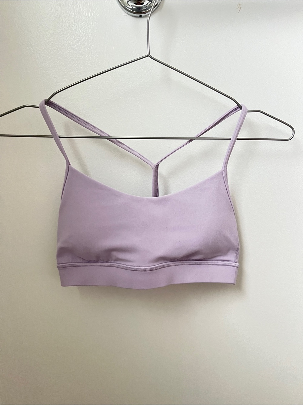 Lululemon Lilac Ether Flow Y Bra